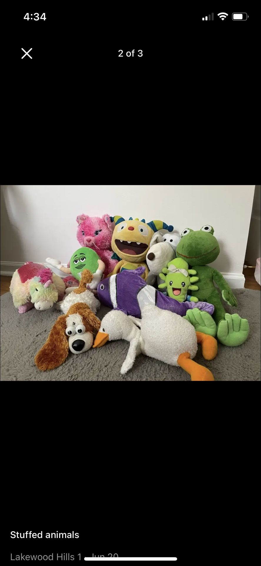 stuffed animals