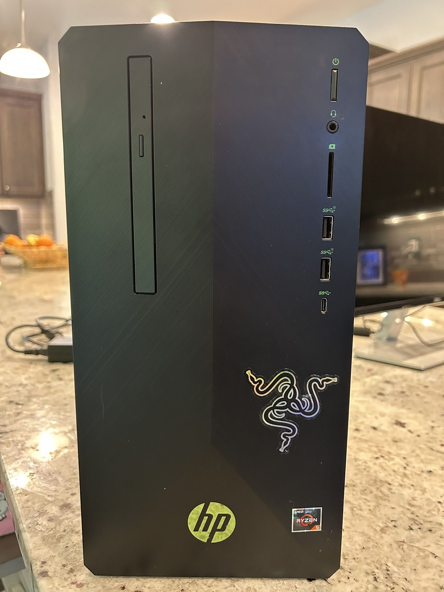 HP Pavilion Gaming Desktop + Dell 23” Monitor (HDMI Included)