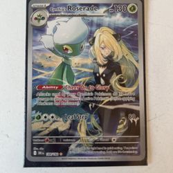 Pokemon Cynthia's Roserade - 184/182 - SV10: Destined Rivals (DRI) 