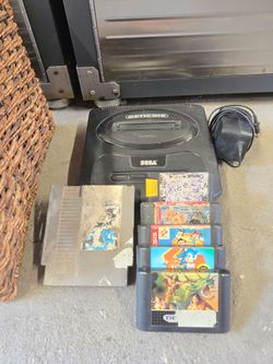 Sega Genesis/games/dvds bundle
