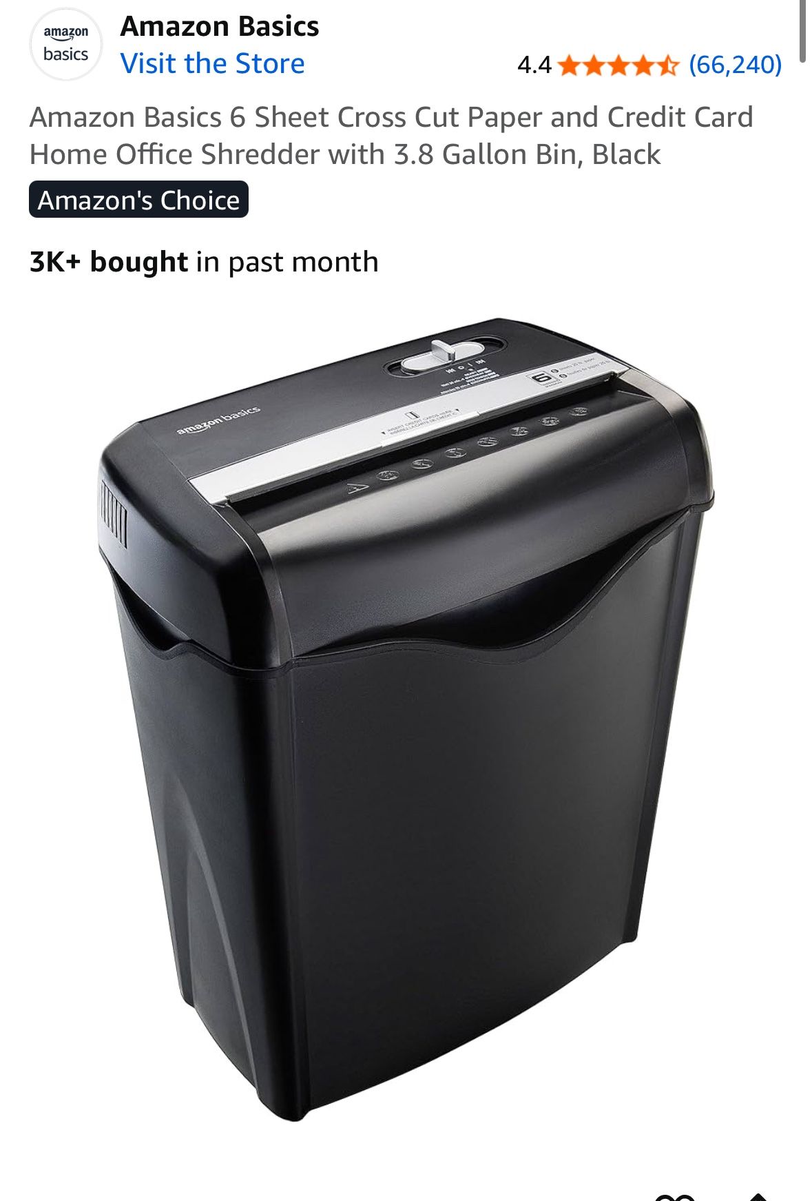 Paper Shredder 