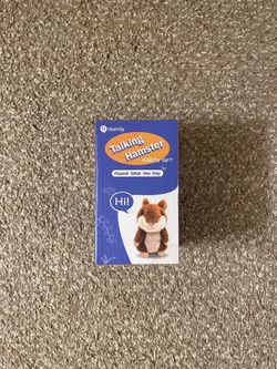 Talking hamster toy $5 OBO