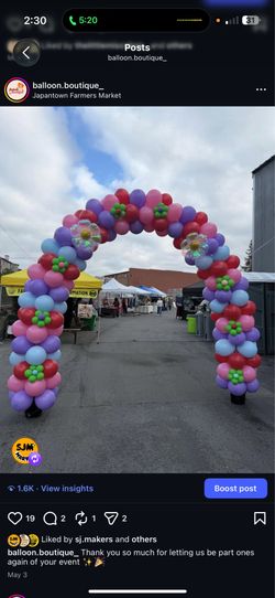 Balloon arch
