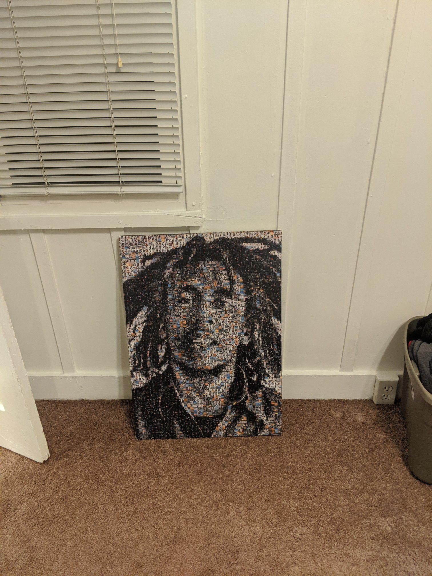 Bob Marley Music Collage Poster