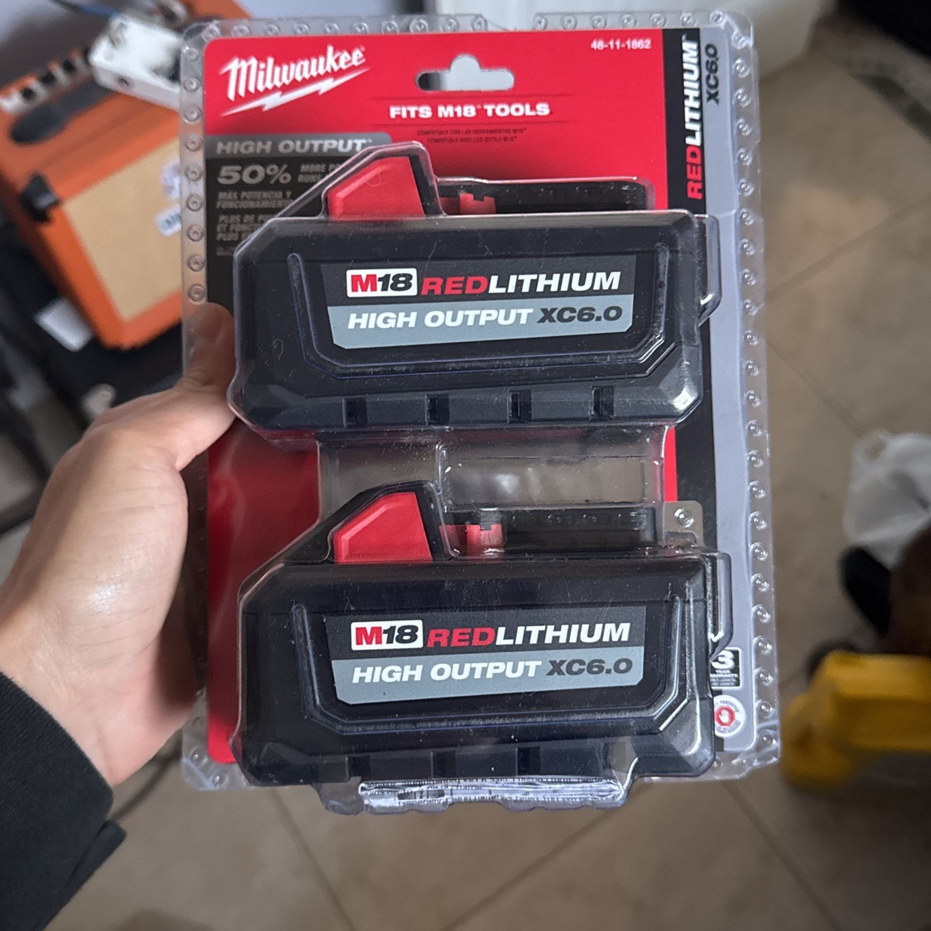 Milwaukee M18 6.0 2 Pack