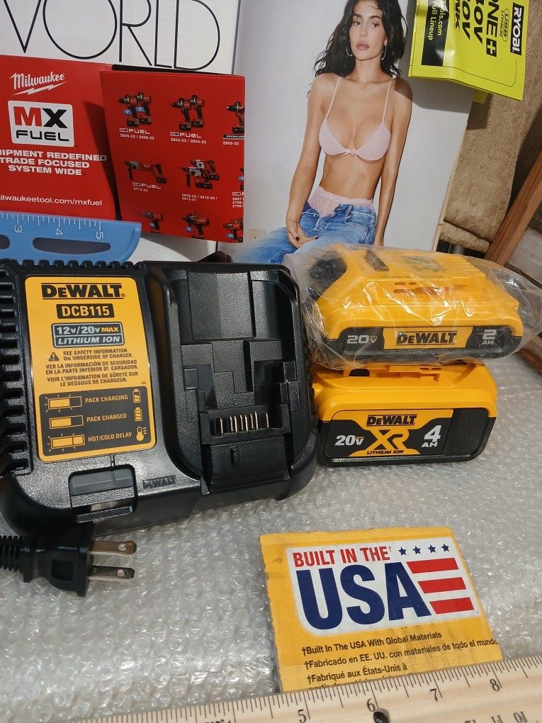 NEW DEWALT 20V STARTER KIT