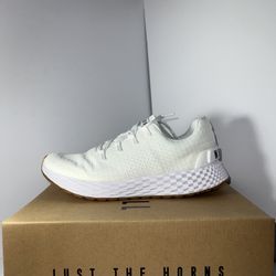 NoBull Allday Ripstop Runner Men’s Size 8 Triple White  $200 Retail Price