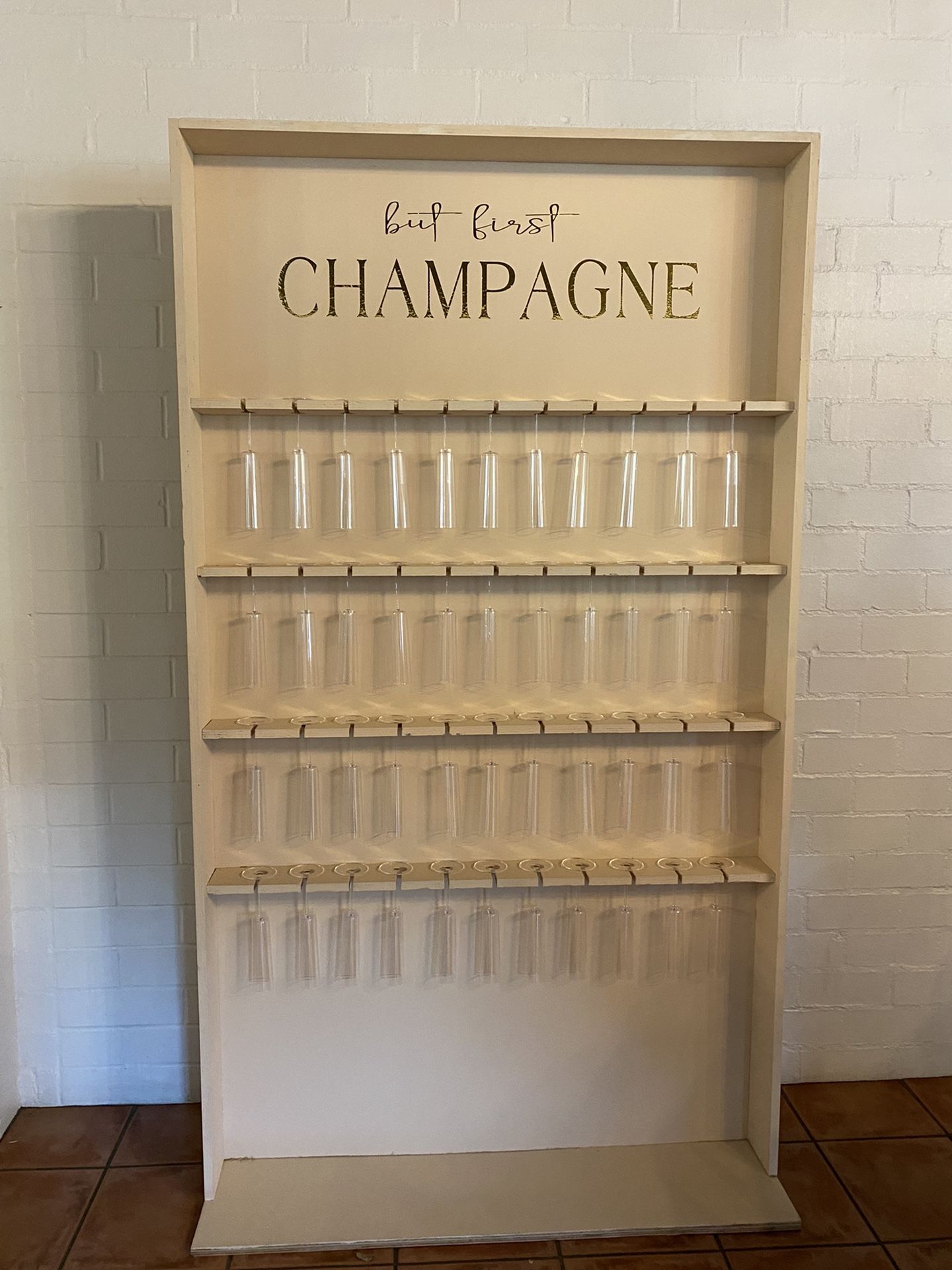Champagne Wall