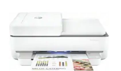 HP - ENVY Pro 6455 Wireless All-In-One Instant Ink-Ready Inkjet Printer - White