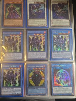 Large Yu-Gi-Oh! Card Binder Collection – 150+ Different Cards – Foils / 1st Editions