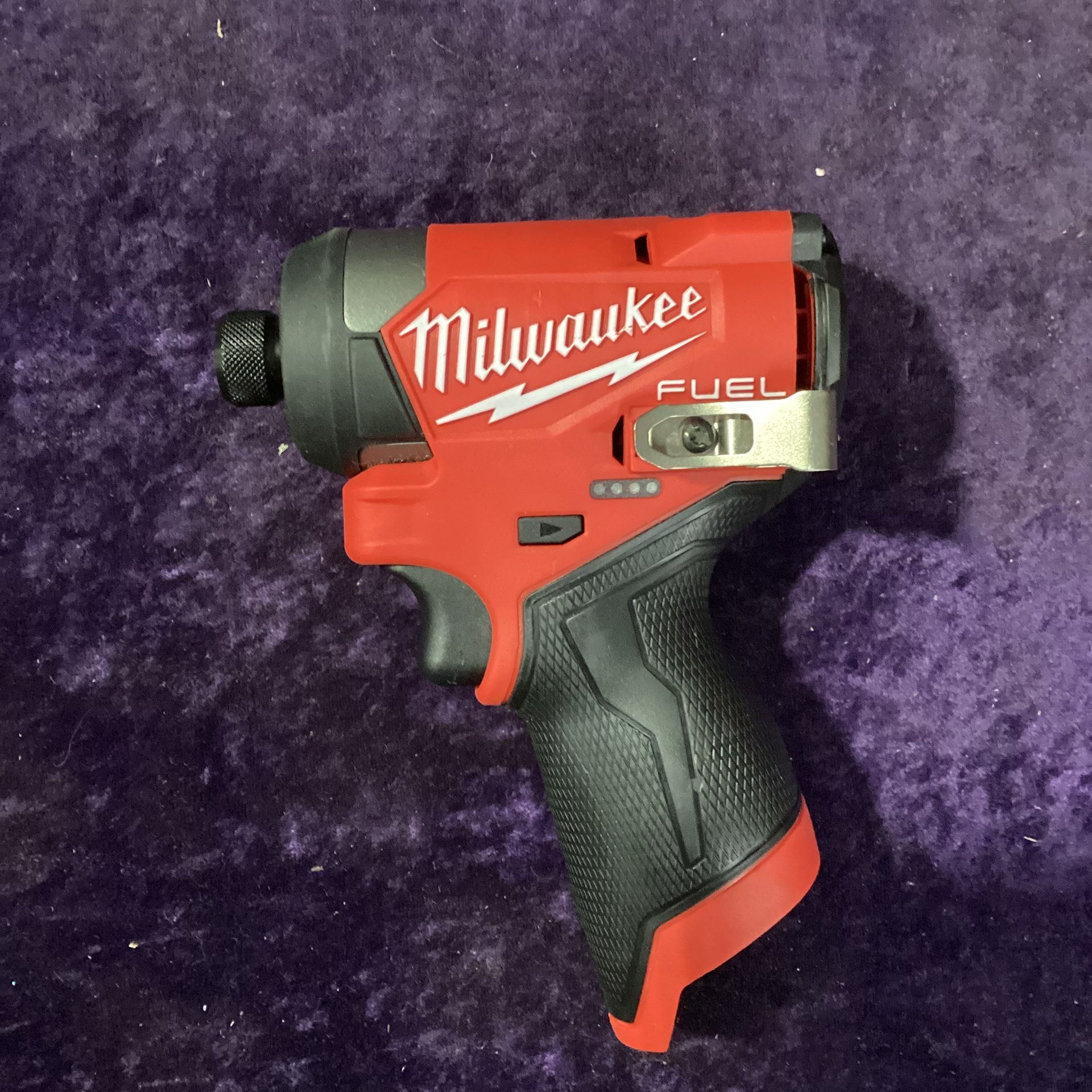 🧰🛠Milwaukee M12 FUEL Brushless Cordless 1/4” Hex Impact Driver-NEW!(Tool-Only)-$115!🛠🧰