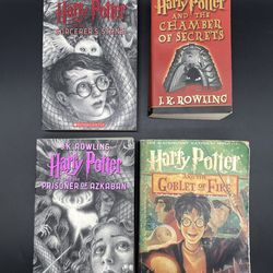 Harry Potter Paperback Books 1-4