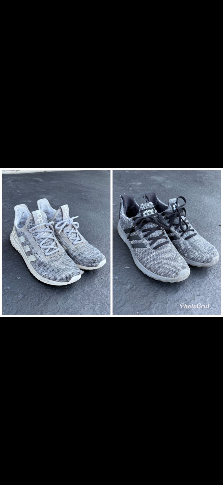 Adidas Tennis Shoes Size 9.5 Men’s. 2 For $30 Deal. Casual, Athletic Shoes