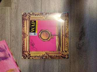 Cardi B Signed WAP Albums Unopened 