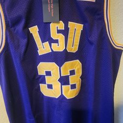 Shaquille O'Neal LSU Basketball Jersey Classic/medium 