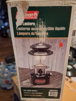 New Coleman lantern