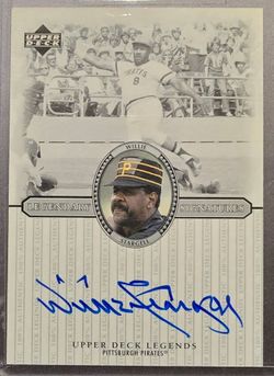 2000 Upper Deck Legends Willie Stargell Legendary Signatures Autograph #S-WS - HOF