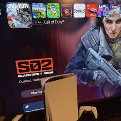 PS5 Disc With Games On It 3 Month Used Only