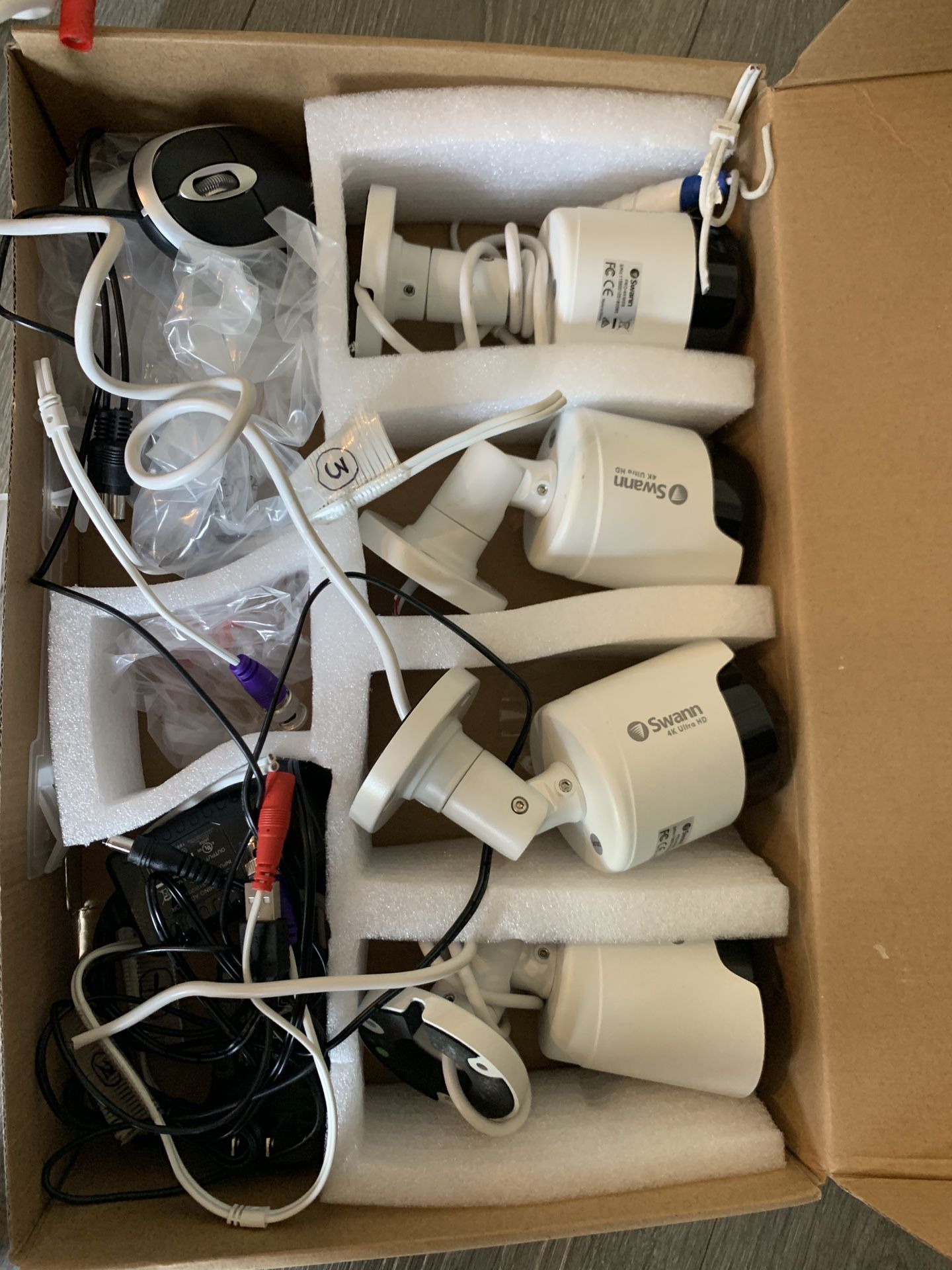 Swann Smart Security system 4K series missing parts