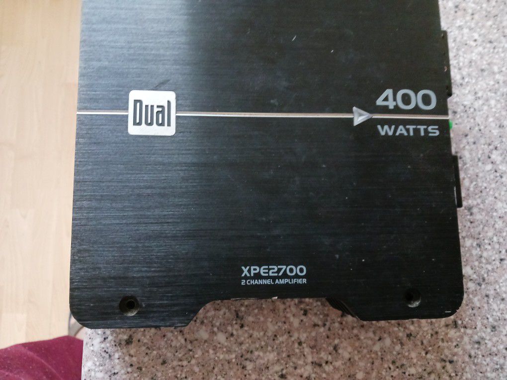 Dual 400 Watts XPE2700 Car Amp 