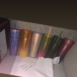 Starbucks Cups $15each