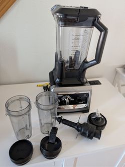 Ninja Ultima Blender Plus 1500W Complete Set - Pitcher & Single Serve Cups