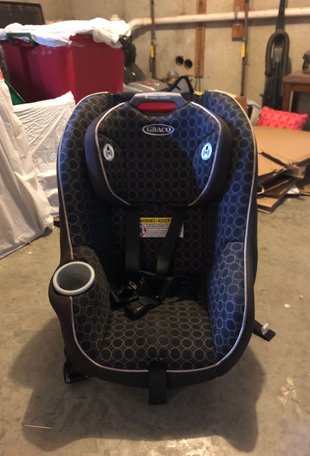 Graco car seat in good condition with normal wear and tear!