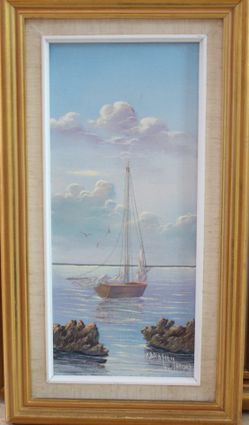 Original Oil Painting Framed