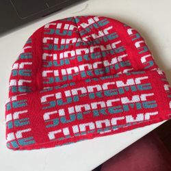 Supreme Repeat Beanie 