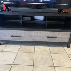 TV Stand with Matching Coffee Table And Two Table Ends