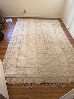 Incredible double sided boho rug 6x9