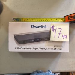 Triple Display Docking Station 