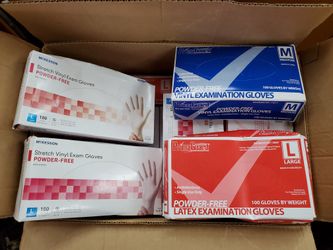 Examination gloves