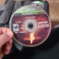 Resident Evil 5 Game Disc Xbox 360