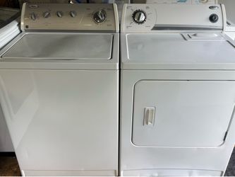 Whirlpool washer and dryer set