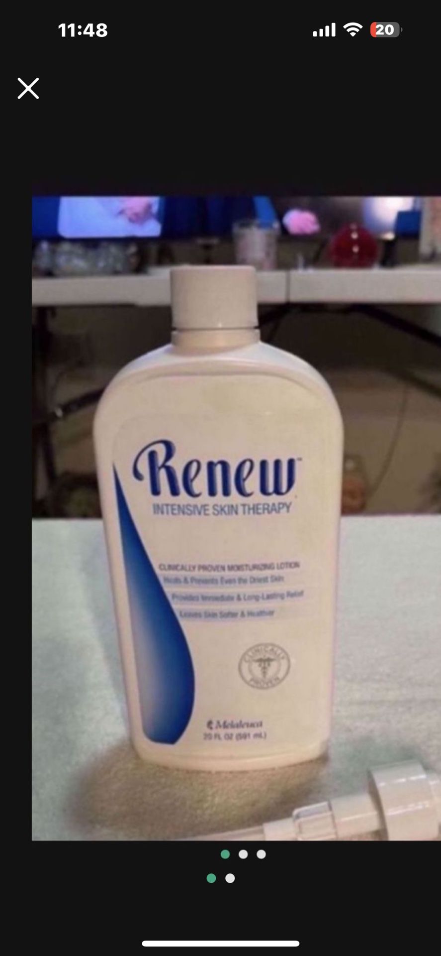 CA. MELELEUCA RENEW INTENSIVE SKIN THERAPY HAND/FOOT LOTION