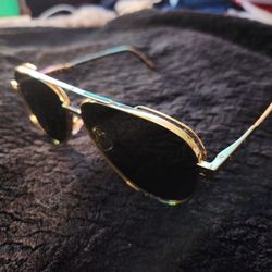 Louis Vuitton Gold Sunglasses