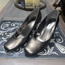 Pewter High Heels