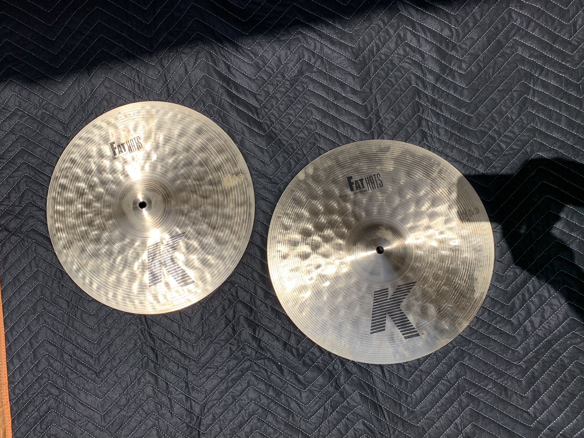 Zildjian K Series 15” Fat Hi Hat Drum Cymbals BRAND NEW Retails for $609