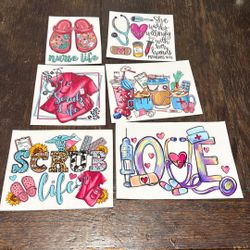 Stickers For Cups For Sale $3 Each 