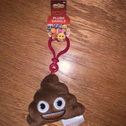 New! Plush EMOJI 💩 Dangle For Backpack 🎒 Purse 👜 Luggage 🧳 