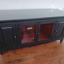 Wooden Console Storage Cabinet 