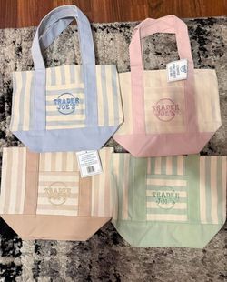Trader Joe’s striped tote