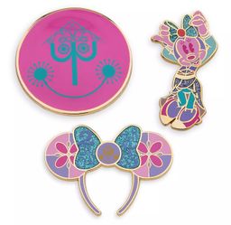 Minnie Mouse main attraction pin set BRAND NEW