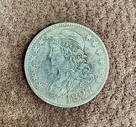1827 Philadelphia Mint Capped Bust Half Dollar