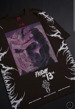 CIVIL REGIME X FRIDAY THE 13 JASON SHIRT- MEDIUM