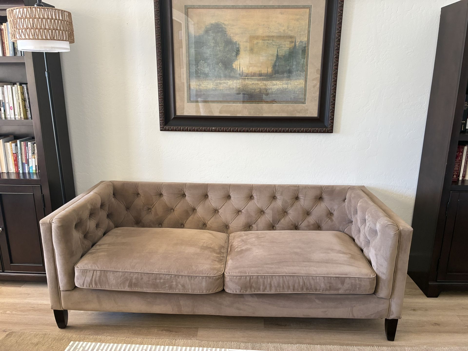Mid Century Modern Brown Couch