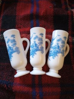 1960s Avon Milk Glass 