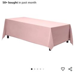 15 - Rose Color Tablecloths 
