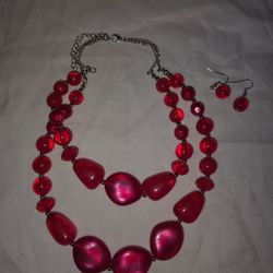 Necklace With Earrings